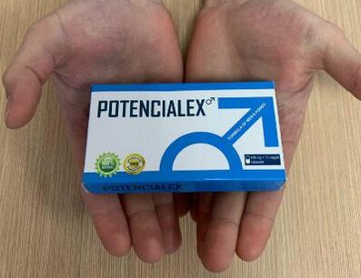 Φωτογραφία της συσκευασίας Potencialex, εμπειρία στη χρήση καψουλών